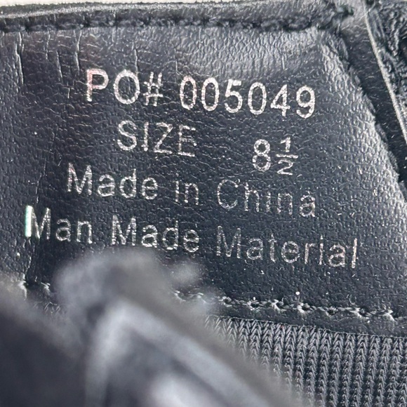 Journee Collection Boots Womens 8.5 Black Kitten Heel Side Zip Pointed Toe‎ - Picture 5 of 12